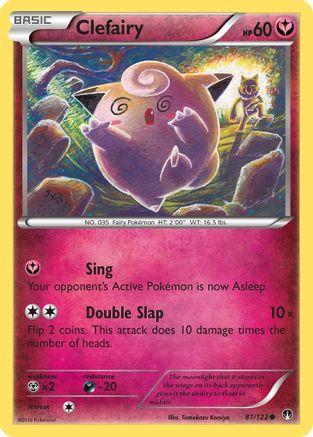 Clefairy - 081 - Common