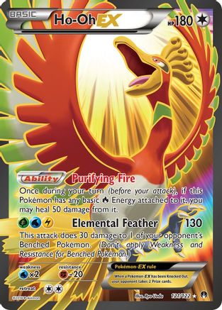 Ho-Oh EX (Full Art) - 121/122 - Ultra Rare