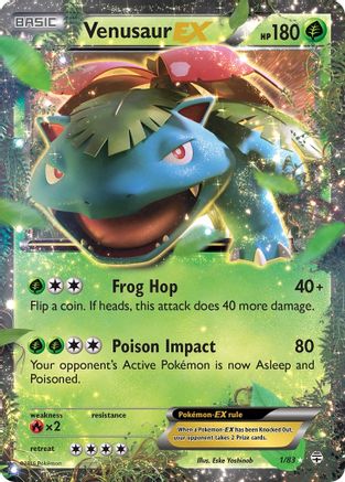 Venusaur EX - 001/83 - Ultra Rare