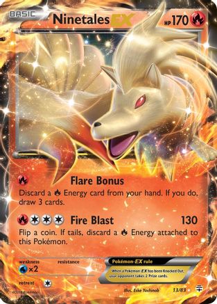 Ninetales EX - 013/83 - Ultra Rare