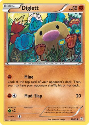 Diglett - 038/83 - Common
