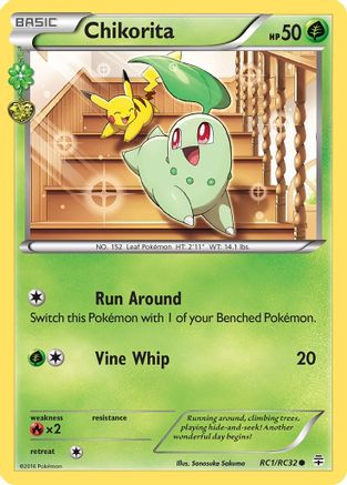Chikorita - RC1 - Common