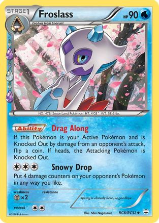 Froslass - RC8 - Uncommon - Holofoil