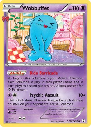 Wobbuffet - RC11 - Common
