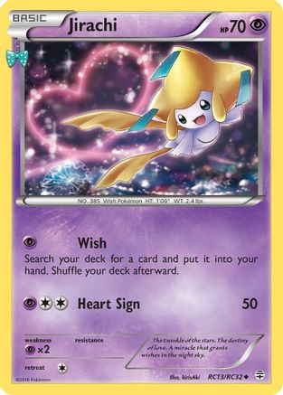 Jirachi - RC13 - Uncommon - Holofoil