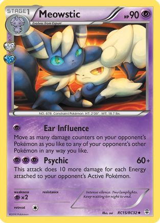 Meowstic - RC15 - Uncommon - Holofoil