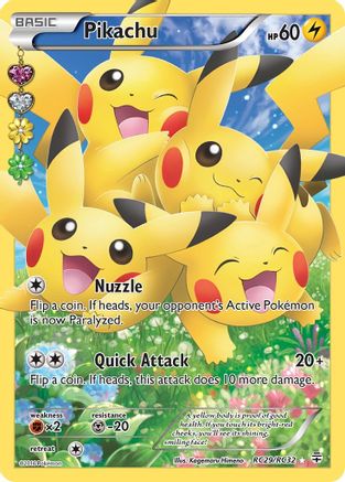 Pikachu (Full Art) - RC29/RC32 - Ultra Rare