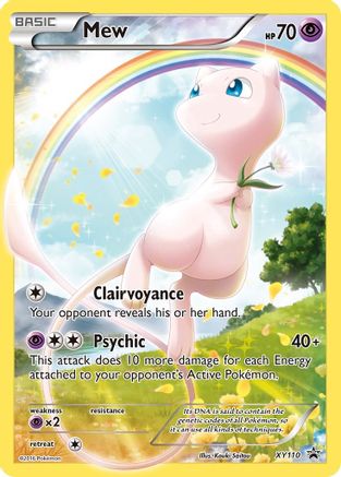 Mew - XY110 - Promo - Holofoil
