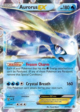 Aurorus EX - XY102 - Promo - Holofoil