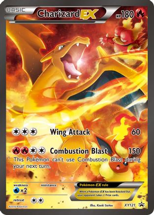 Charizard EX - XY121 - Promo