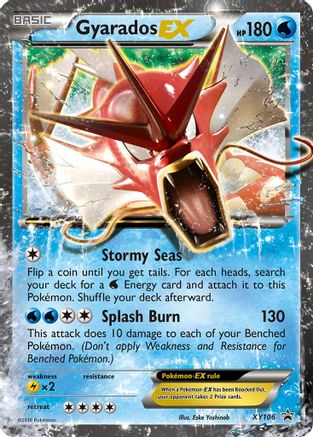 Gyarados EX - XY106 - Promo - Holofoil