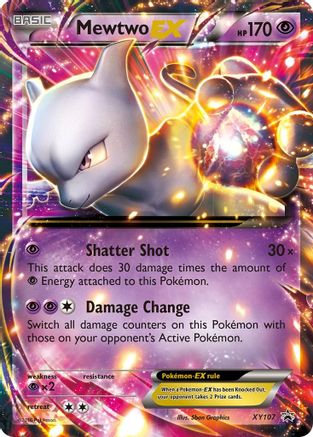 Mewtwo EX - XY107 - Promo - Holofoil