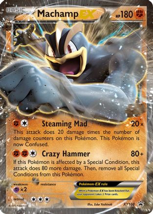 Machamp EX - XY108 - Promo - Holofoil
