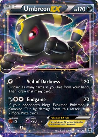 Umbreon EX - 055/124 - Ultra Rare