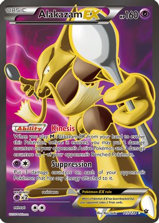 Alakazam EX (Full Art) - 117/124 - Ultra Rare