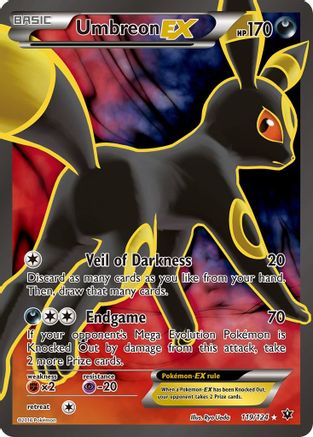 Umbreon EX (Full Art) - 119/124 - Ultra Rare