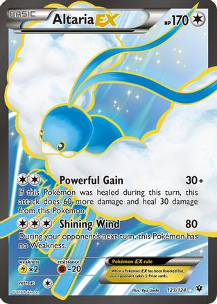 Altaria EX (Full Art) - 123/124 - Ultra Rare