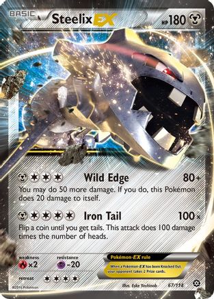 Steelix EX - 067/114 - Ultra Rare
