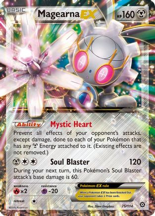 Magearna EX - 075/114 - Ultra Rare