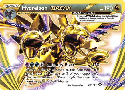 Hydreigon BREAK - 087/114 - Rare BREAK