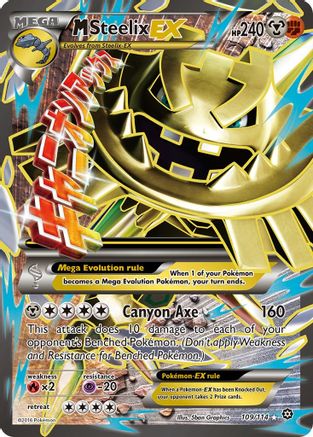M Steelix EX (Full Art) - 109/114 - Ultra Rare