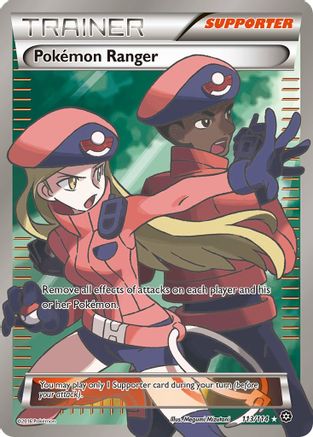 Pokemon Ranger (Full Art) - 113/114 - Ultra Rare