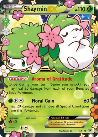 Shaymin EX - XY148 - Promo - Holofoil