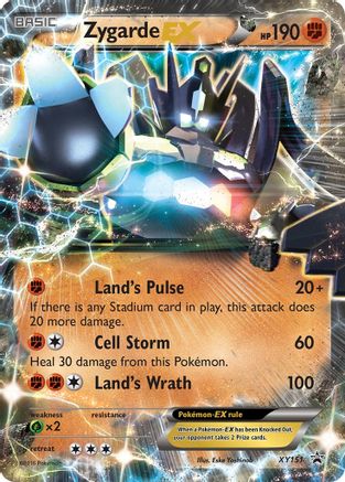 Zygarde EX (Shiny) - XY151 - Promo - Holofoil