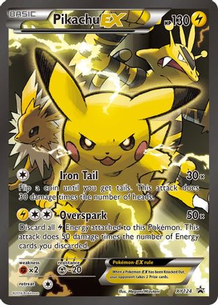 Pikachu EX - XY124 - Promo - Holofoil