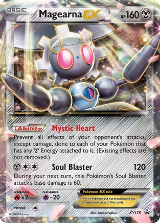 Magearna EX - XY175 - Promo - Holofoil