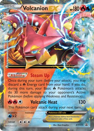 Volcanion EX - XY173 - Promo - Holofoil