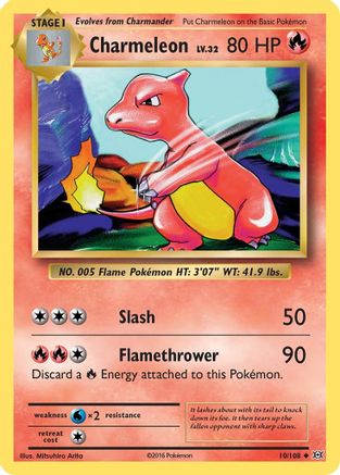 Charmeleon - 010/108 - Uncommon
