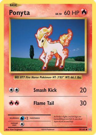 Ponyta - 019/108 - Common