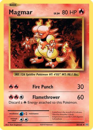 Magmar - 020/108 - Uncommon