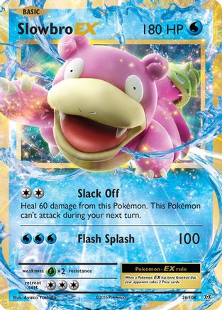 Slowbro EX - 026/108 - Ultra Rare