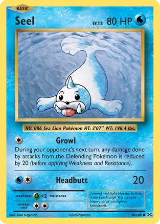 Seel - 028/108 - Common