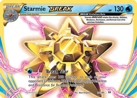 Starmie BREAK - 032/108 - Rare BREAK