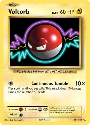Voltorb - 039/108 - Common