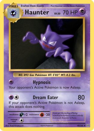 Haunter - 048/108 - Uncommon