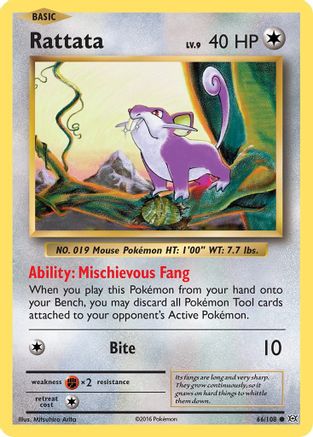 Rattata - 066/108 - Common