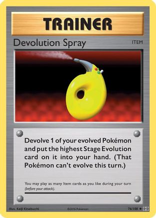 Devolution Spray - 076/108 - Uncommon - Reverse Holofoil