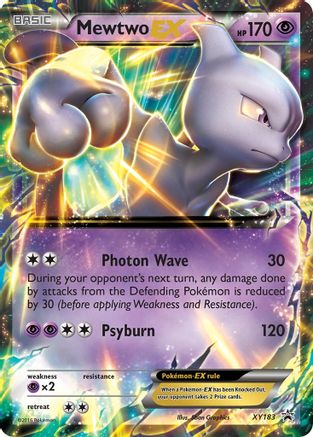 Mewtwo EX - XY183 - Promo - Holofoil