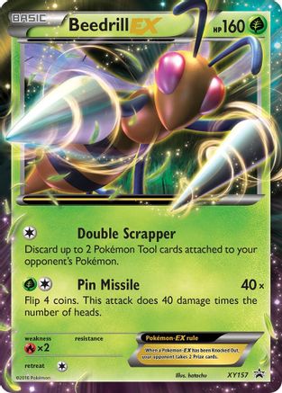 Beedrill EX - XY157 - Promo - Holofoil