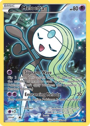 Meloetta - XY120 - Promo - Holofoil
