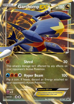 Garchomp EX - XY167 - Promo - Holofoil
