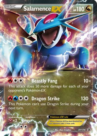 Salamence EX - XY170 - Promo - Holofoil