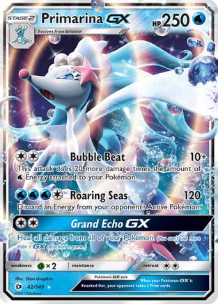 Primarina GX - 042/149 - Ultra Rare