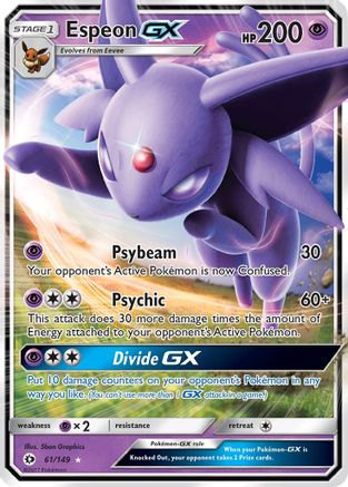 Espeon GX - 061/149 - Ultra Rare
