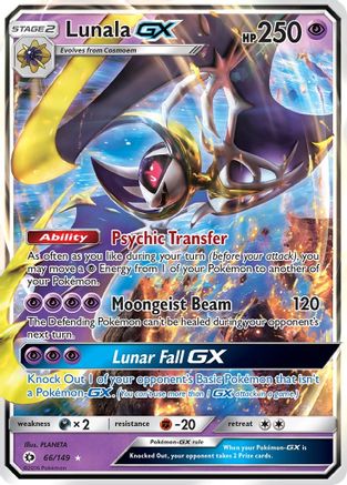 Lunala GX - 066/149 - Ultra Rare