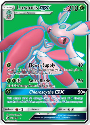 Lurantis GX (Full Art) - 138/149 - Ultra Rare